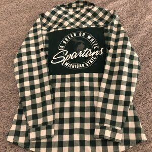 Michigan State flannel